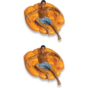 image:imageSwimline Giant Inflatable 62 Baseball Glove Swimming Pool Float 2 Pack