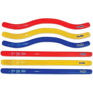 image:imageSwimline Doodles Inflatable Pool Noodle Float 2 Piece of 6 Noodles