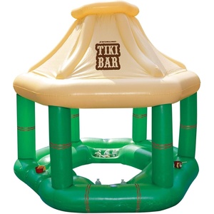 image:imageSwimline Floating Tiki Bar Pool FloatGreen