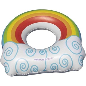 image:imageSwimline Inflatable Rainbow Swim Ring for Kids