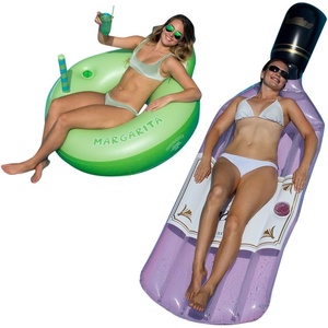 image:imageSwimline Margarita Ring and Rose Floating Mattress Swimming Pool Floats Combo Pack
