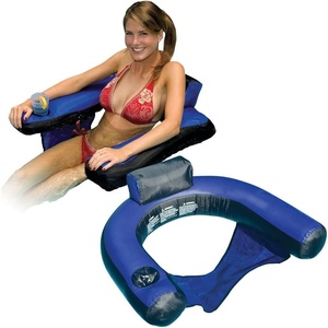 image:imageSwimline Nylon Covered USeat Swimming Pool Float 2Pack