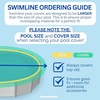 image:imageSWIMLINE Super Guard Above Ground Winter Pool Cover for 18x33 Ft Oval PoolsDeluxe Green