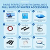 image:imageSWIMLINE Super Guard Above Ground Winter Pool Cover for 18x33 Ft Oval PoolsDeluxe Pro Silver