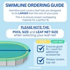 image:imageSWIMLINE Super Guard Above Ground Winter Pool Cover for 18x33 Ft Oval Poolsmulticolored