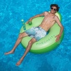 image:imageSwimline Inflatable Margarita Swimming Pool Float Tube w Drink Holder
