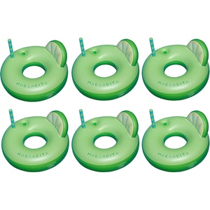 image:imageSwimline Inflatable Margarita Swimming Pool Float Tube w Drink Holder