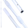 image:imageSwimline HYDROTOOLS 8356M 3Piece Telescopic Pole 5 To 15 Feet Adjustable Telepole For Swimming Pool Cleaning Skimmer Nets Vacuum Heads amp Brushes StepUp Anodized Aluminum W Strong Grip amp LockClassic 4 to 12 FT